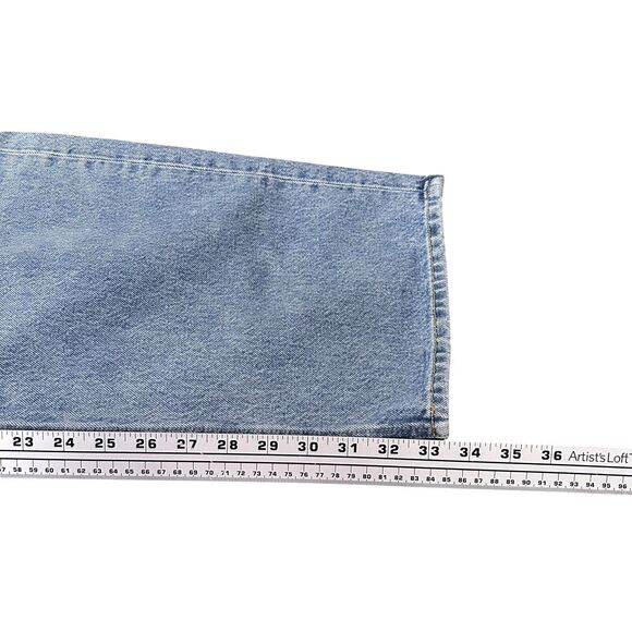 LouLou Studio Samur Jeans Women’s 26 Blue Denim Cotton Straight Leg NWT New - Picture 12 of 12
